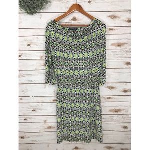 JONES NEW YORK PEEKABOO ARMS DRESS SIZE SMALL